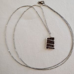 Sarah Briggs Sterling silver necklace